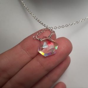 Hydro Quartz & 925 SS Necklace